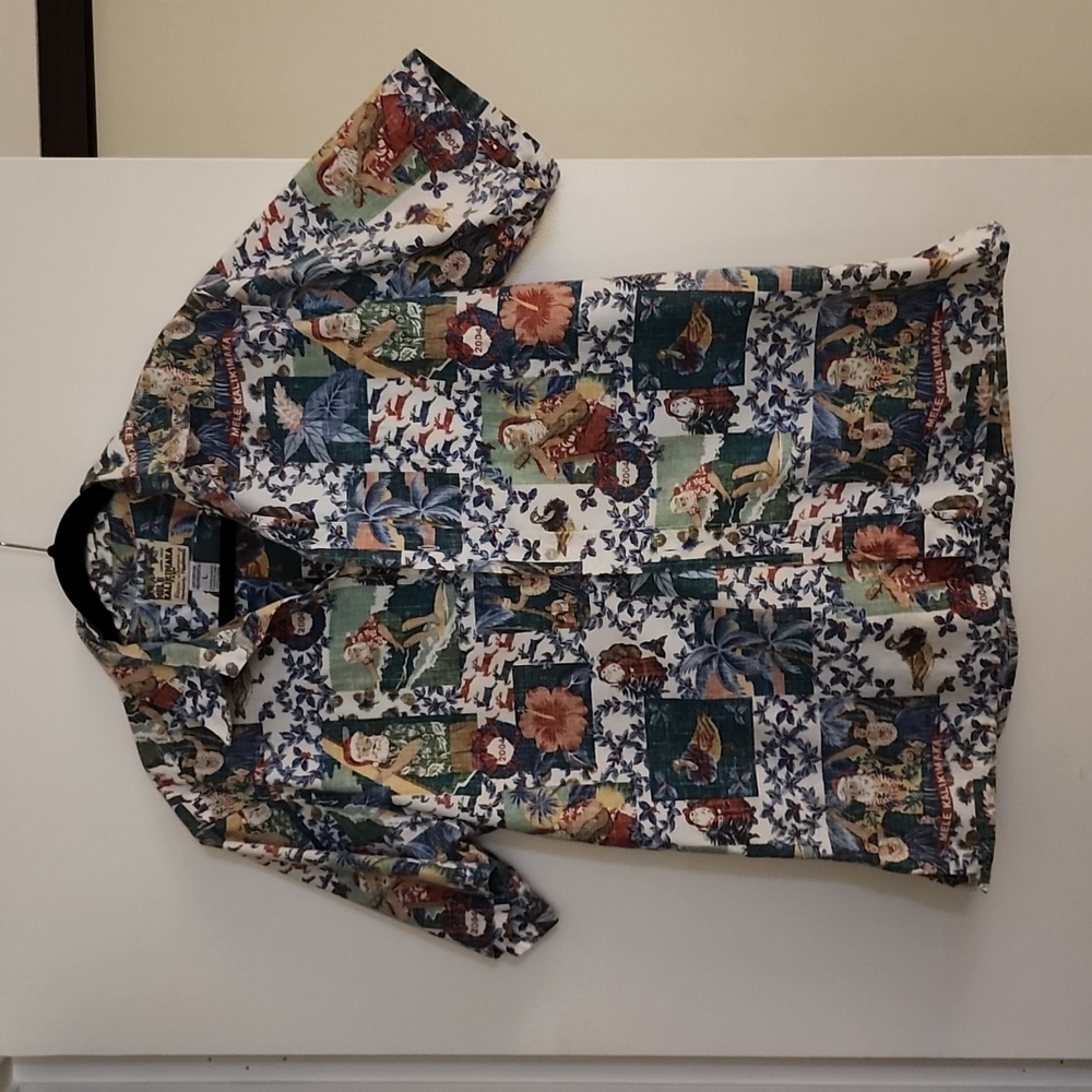 Reyn Spooner Christmas Button Down Shirt